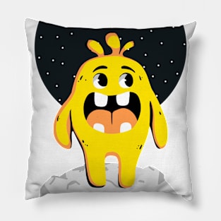 Cute Animal Cartoon Drawing Pillow