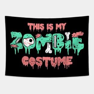 This Is My Zombie Costume Halloween Scary Monster Tapestry