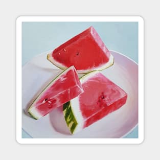 Watermelon painting Magnet