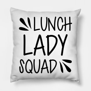 Lunch Lady Squad Pillow