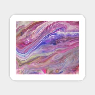 Nebula Galaxy Acrylic Abstract Art Magnet