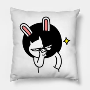 The Hard Life by Hozo - KakaoTalk Friend (Contemplating) Pillow