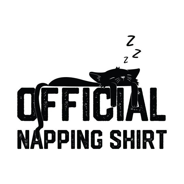 official napping shirt by spantshirt