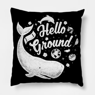 Hello Ground Pillow