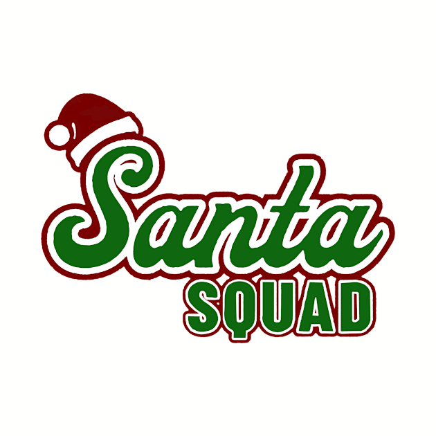 Santa Squad by Blackhearttees