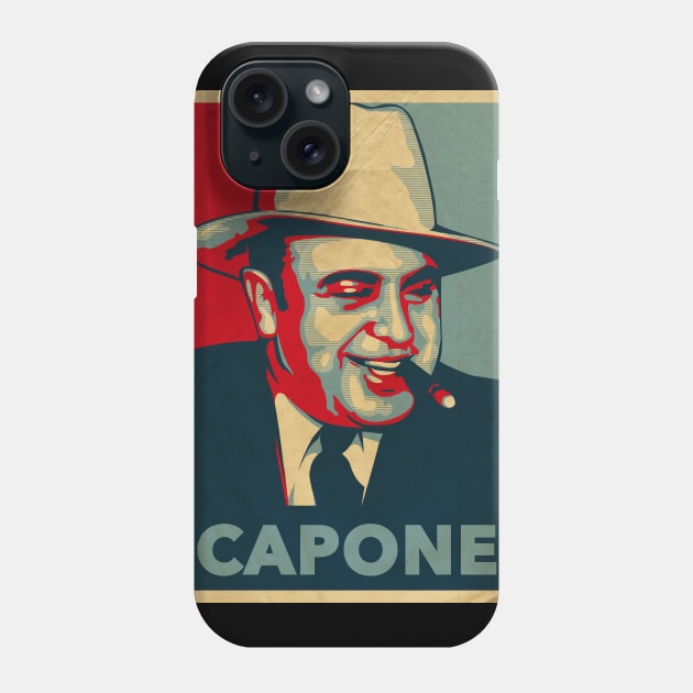 CAPONE POSTER Phone Case by trev4000