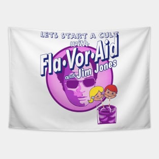 Jim Jones Flavor Aid Tapestry