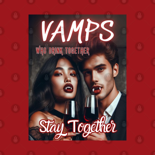 Vamps Who Drink Together, Stay Together v1 by GeekGirlsBazaar