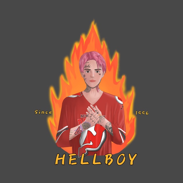 Hellboy - Lil Peep by Hizzaki
