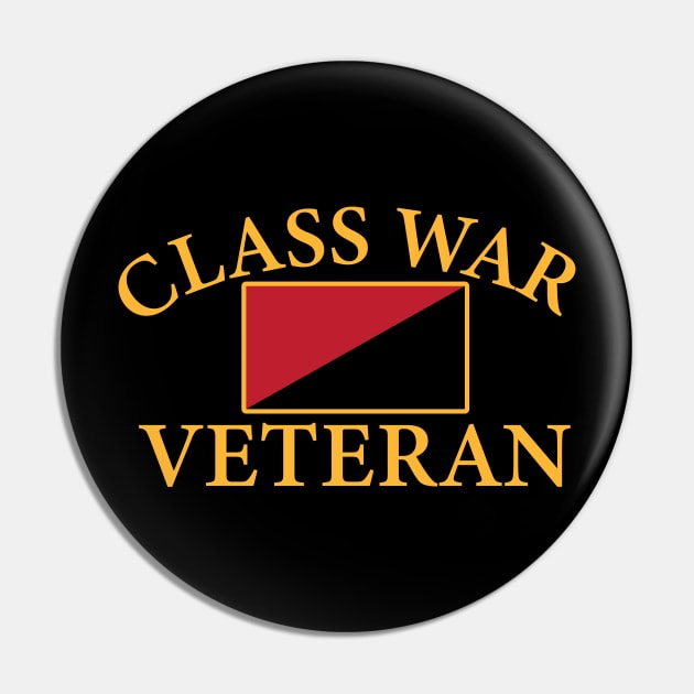 Class War Veteran Pin by Tranquil Trove