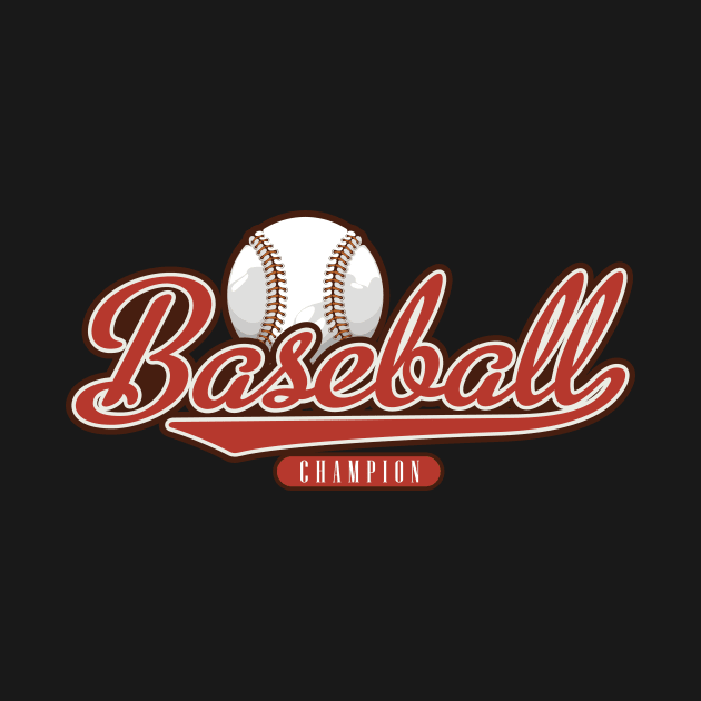 I love baseball by My Happy-Design