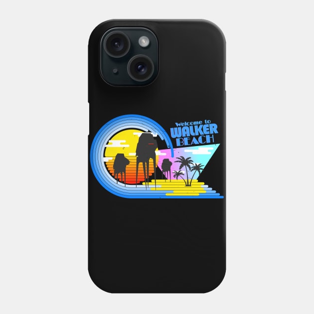 Walker Beach Phone Case by synaptyx
