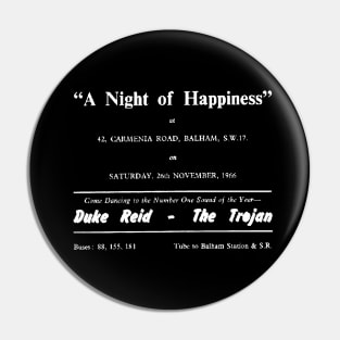 A Night of Happiness Pin