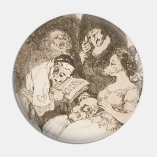 The Filiation by Francisco Goya Pin