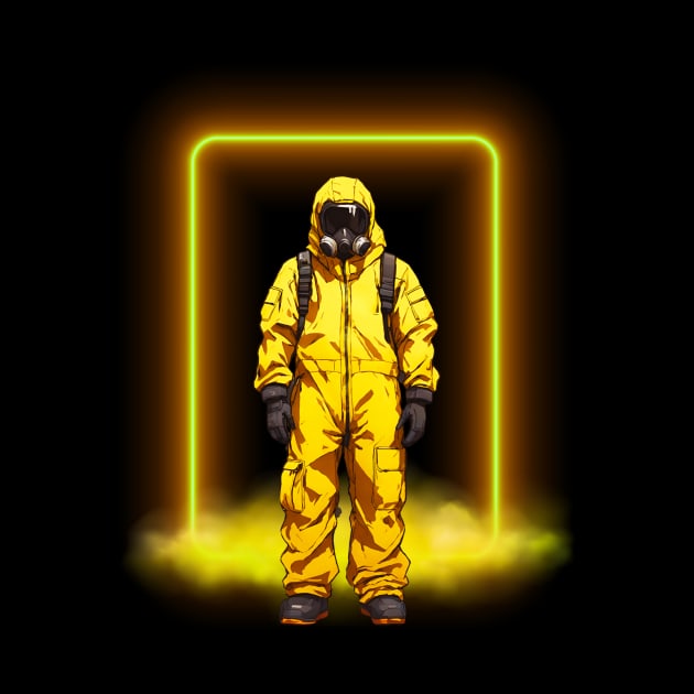 Hazmat Suit Gas Mask by Trip Tank