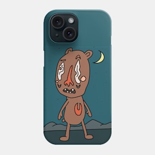 bear at night Phone Case