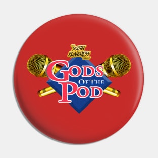 Gods of the Pod Pin