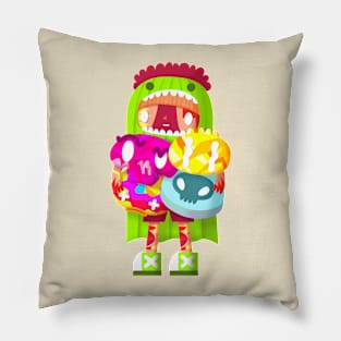 Doodle Boy CACTUS SUIT Pillow