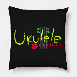 Ukulele People (GYR) Pillow