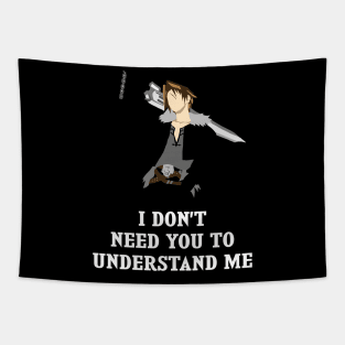 Cool Squall Leonhart Quote Tapestry