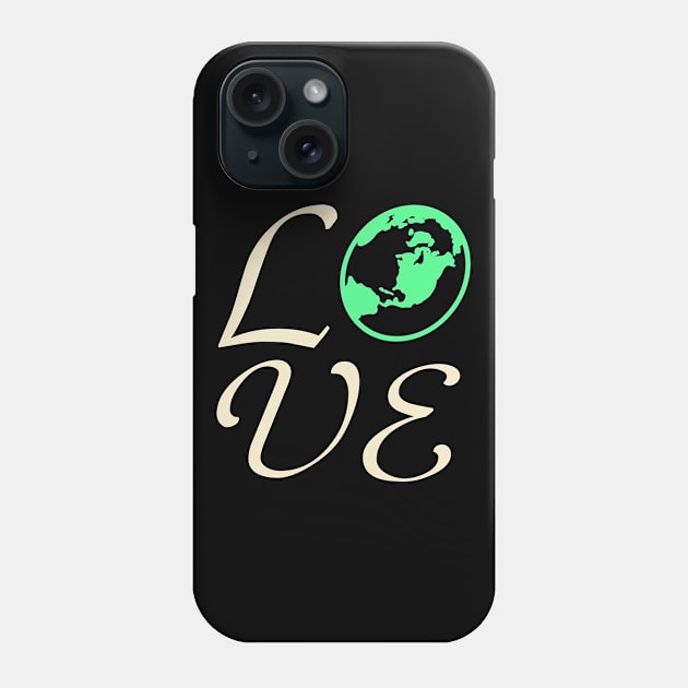 Love our Planet Phone Case by adik