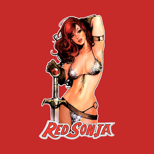 Red Sonja (Alt Print) by Miskatonic Designs