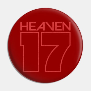 Heaven 17 / Retro Fan Art Design Pin