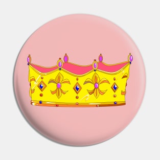 A Princess Crown Pin