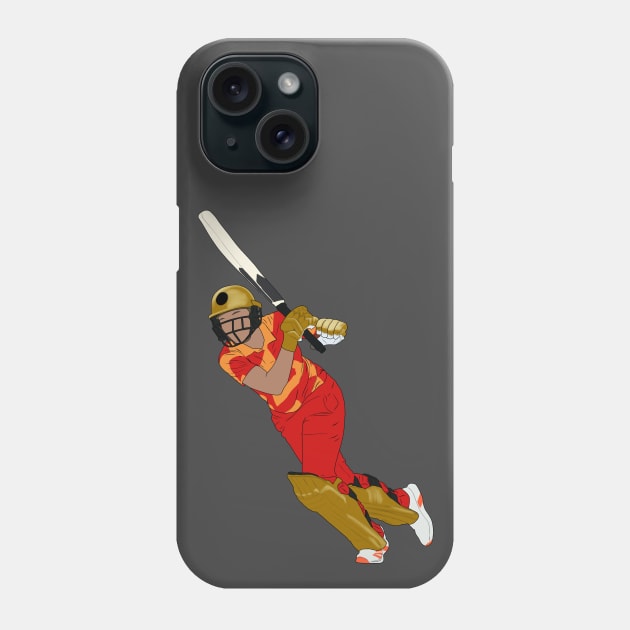 Issy Wong Birmingham Phoenix Cricket Minimalist Phone Case by Hevding