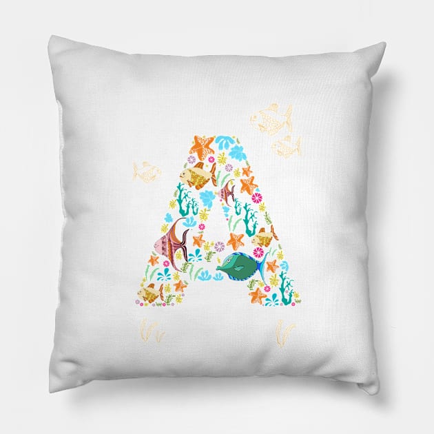 the A letter Pillow by lisenok