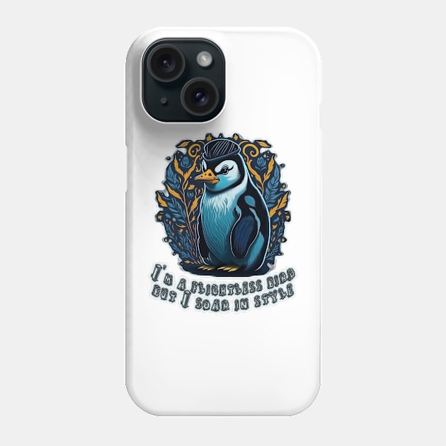 penguin girl Phone Case by ElArrogante