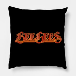 Bee gees t-shirt Pillow