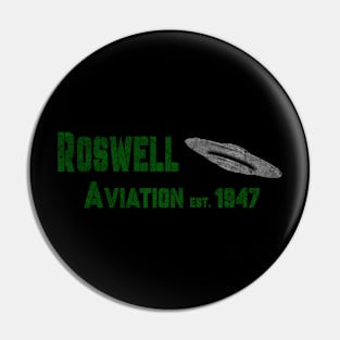 Roswell Aviation Pin