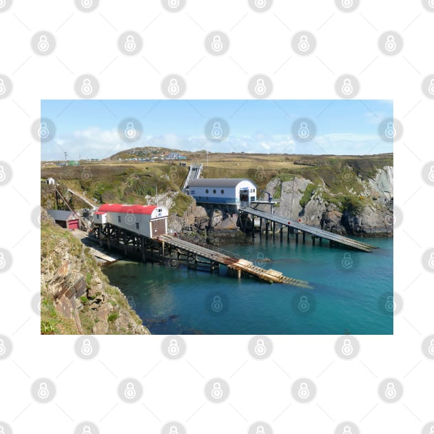 St Davids Lifeboat House, Pembrokeshire, Wales by Chris Petty