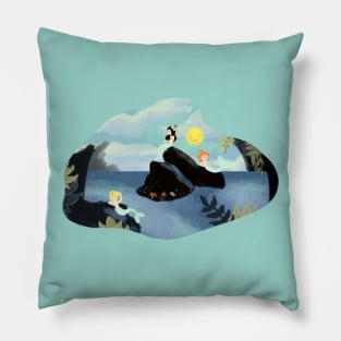 Mermaid Lagoon Pillow