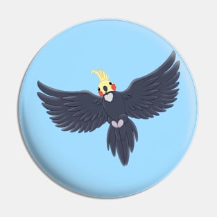 Cockatiel in the sky Pin