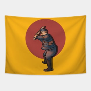 Swordman soldier Tapestry