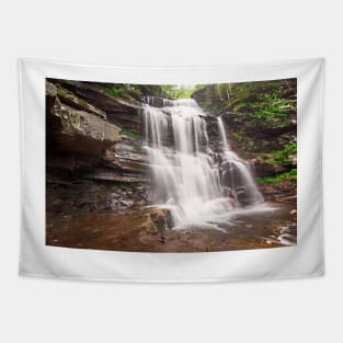 Waterfall on Rocks Tapestry