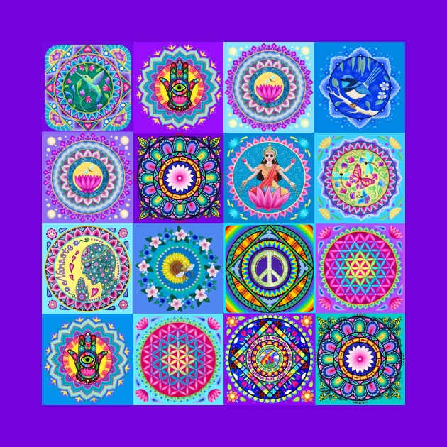 Mandala Montage by SoozieWray