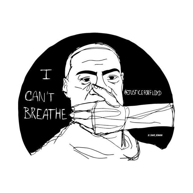 I Can't Breathe T-Shirt- Inspired by I Can't Breathe, Black Lives Matter, Stop Killing Us, Justice For Black People. by QUENSLEY SHOP