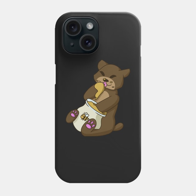 Honey Bear Phone Case by CactusMonsters