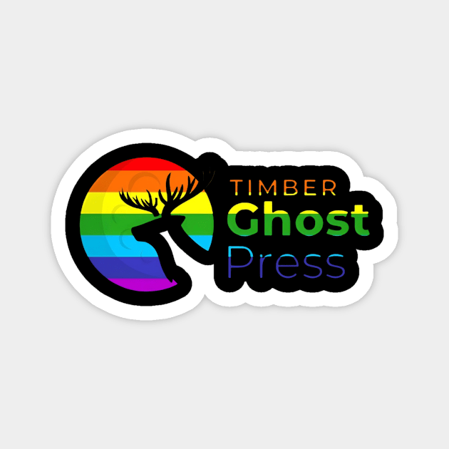 Timber Ghost Press Pride Magnet by Timber Ghost Press