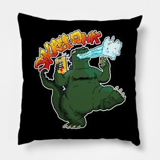 Kaiju Doomscrolls Pillow