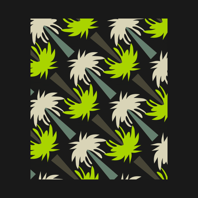 Retro palm tree decor by cocodes