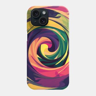 Rainbow Spiral 11 Phone Case