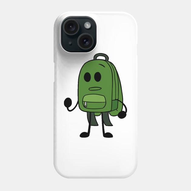 hfjONE, ONEhfj Object Show - Backpack/Liam Plecak Sticker Phone Case by CadenFeather