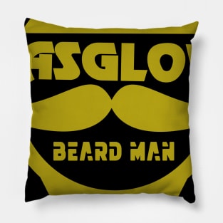 CASGLOW BEARD MAN TSHIRT Pillow