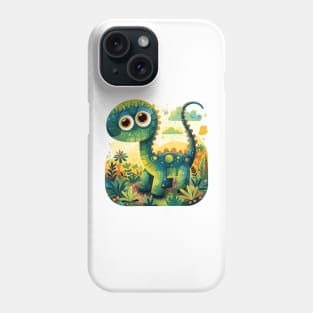 Enchanted Forest Dino Delight Phone Case