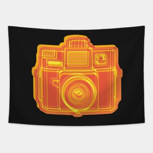 ISSF Society6 logo orange Tapestry