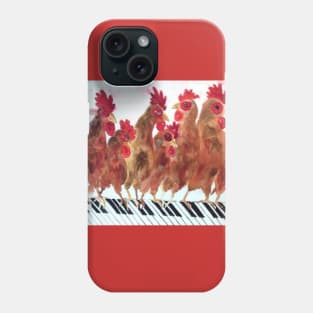 The Piano Playing Hens Phone Case